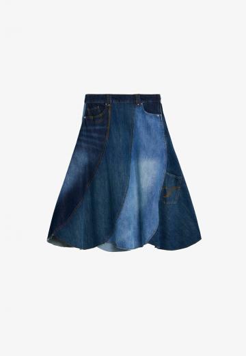 Джинсовая юбка