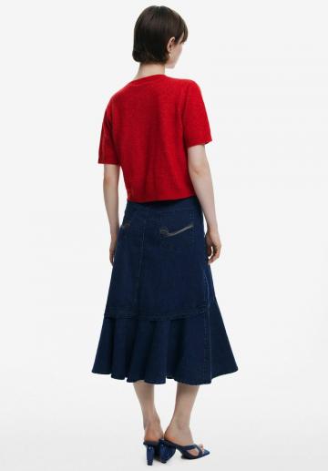 Джинсовая юбка