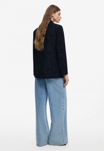 Длинный блейзер