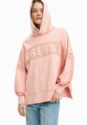 Пуловер с капюшоном