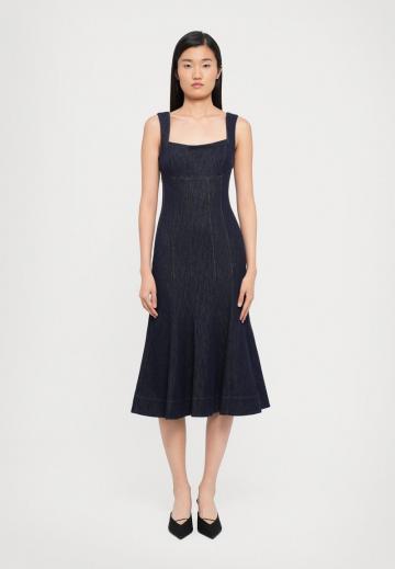 Джинсовое платье