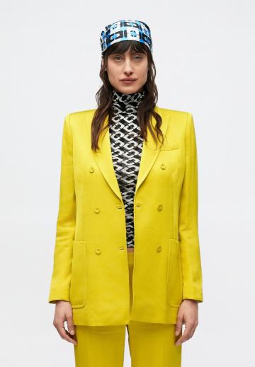 Длинный блейзер