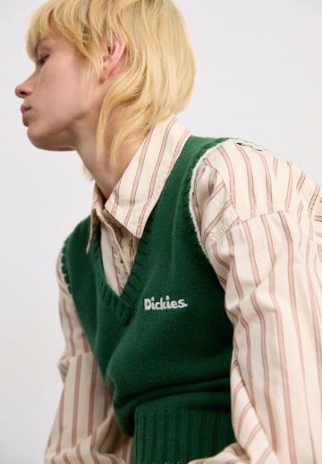 Пуловер без рукавов