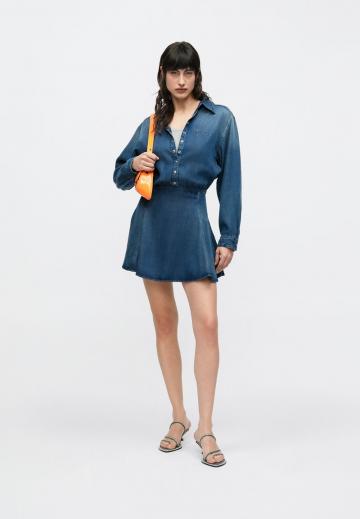 Джинсовое платье