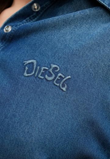 Джинсовое платье