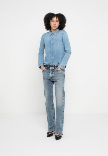 Джинсовая блузка