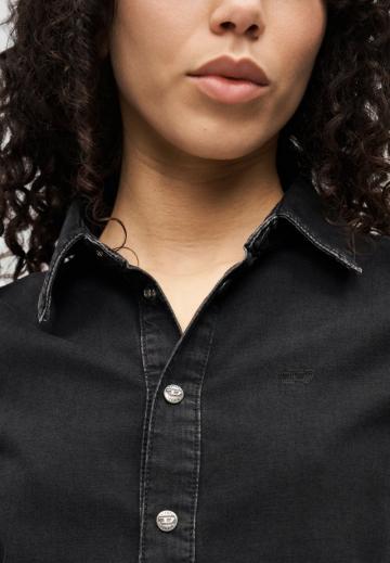 Джинсовая блузка