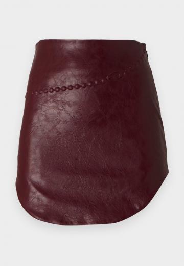 Кожаная юбка