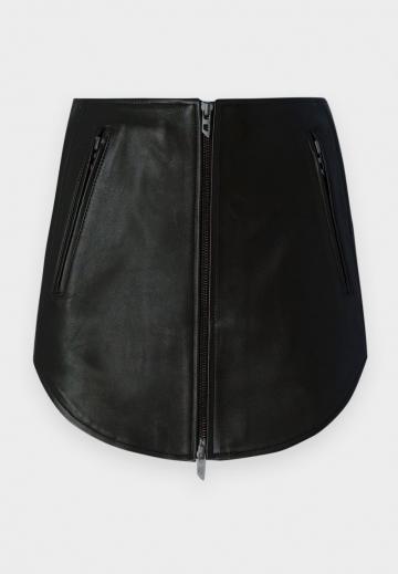 Кожаная юбка