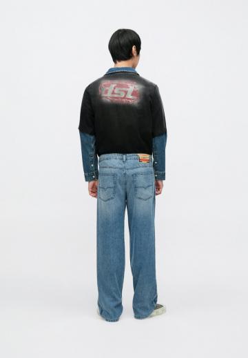 Прямые джинсы