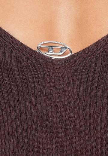 Вязаное платье