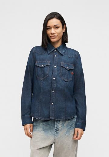 Джинсовая блузка