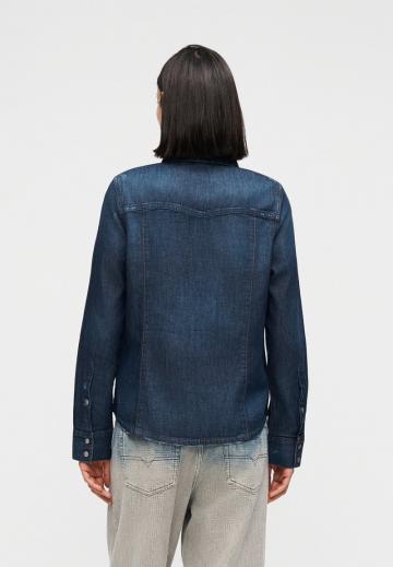 Джинсовая блузка