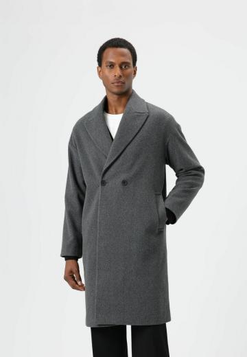 Шерстяное пальто