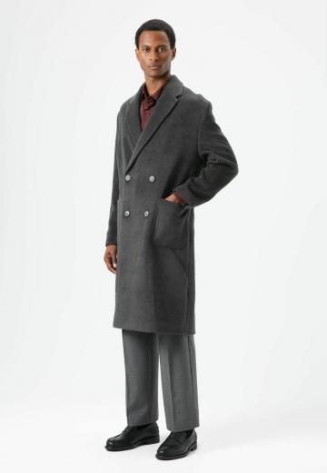 Шерстяное пальто