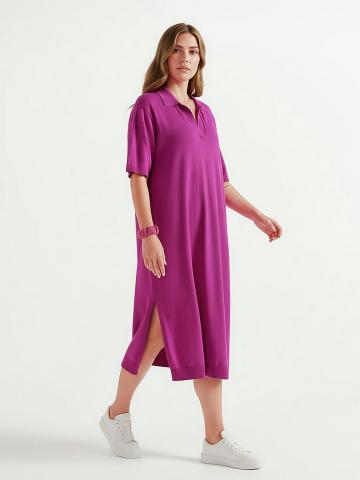 Вязаное платье