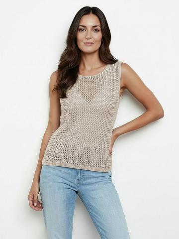 Вязаный топ