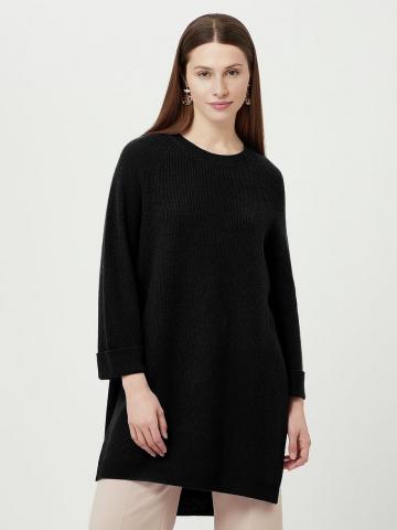 Длинный пуловер