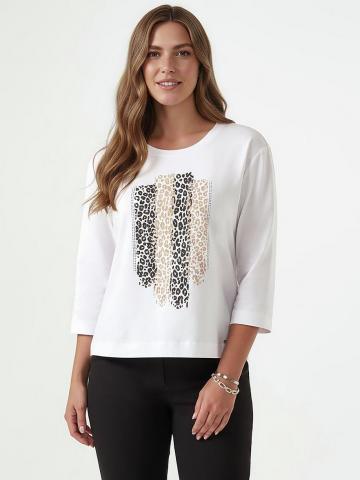 Кофта с круглым вырезом