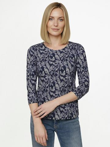 Кофта с круглым вырезом