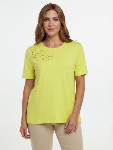 Кофта с круглым вырезом