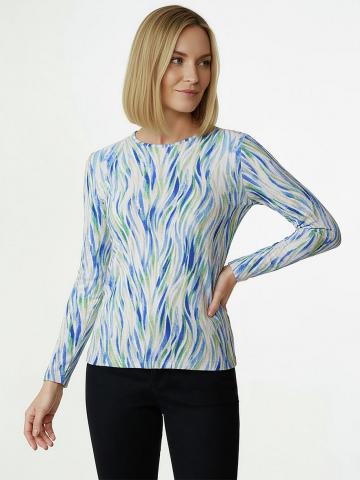 Кофта с круглым вырезом