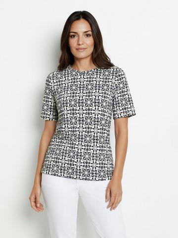 Кофта с круглым вырезом