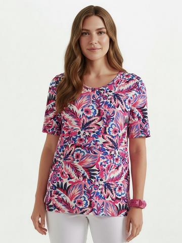 Кофта с круглым вырезом