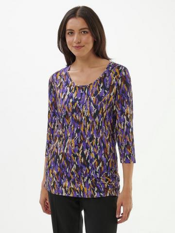 Кофта с круглым вырезом