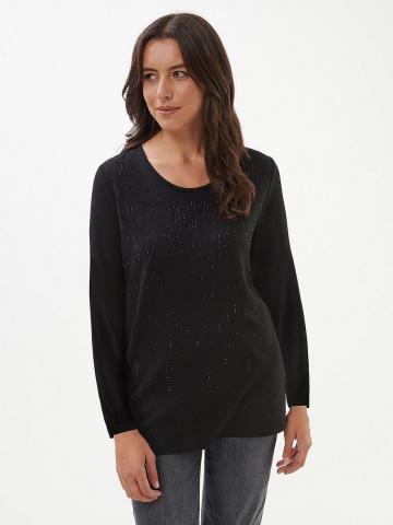 Кофта с круглым вырезом