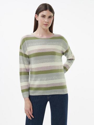 Пуловер с круглым вырезом