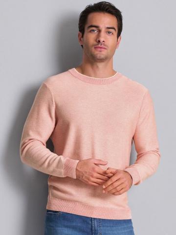 Пуловер с круглым вырезом