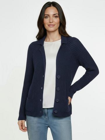 Вязаный блейзер