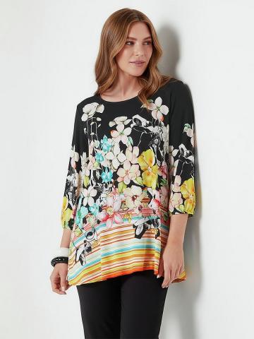 Кофта с круглым вырезом