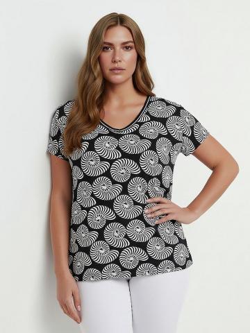 Кофта с вырезом V