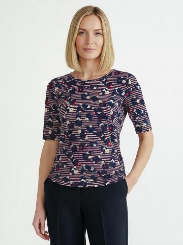 Кофта с круглым вырезом