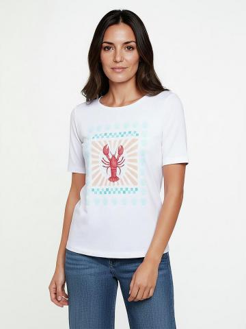 Кофта с круглым вырезом