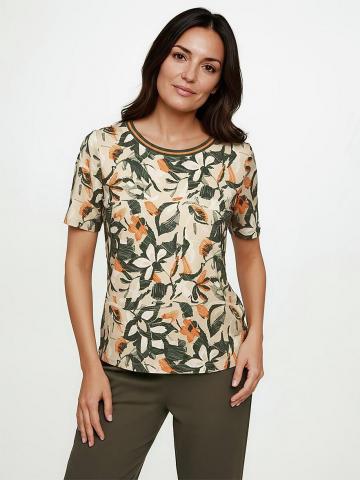 Кофта с круглым вырезом