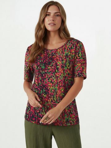 Кофта с круглым вырезом