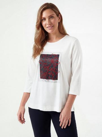 Кофта с круглым вырезом