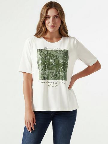 Кофта с круглым вырезом