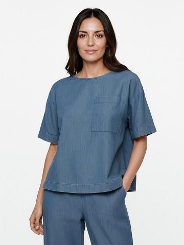 Блузка с коротким рукавом