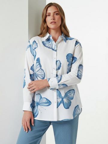 Длинная блузка