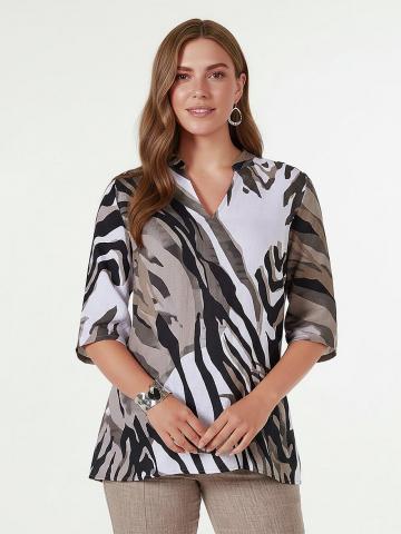 Длинная блузка