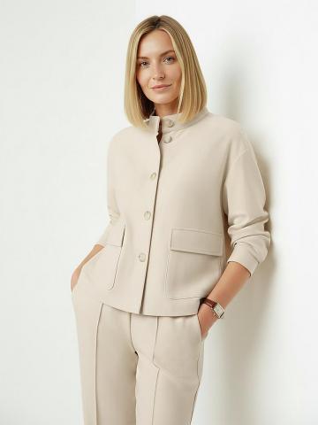 Куртка из джерси