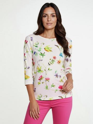 Кофта с круглым вырезом