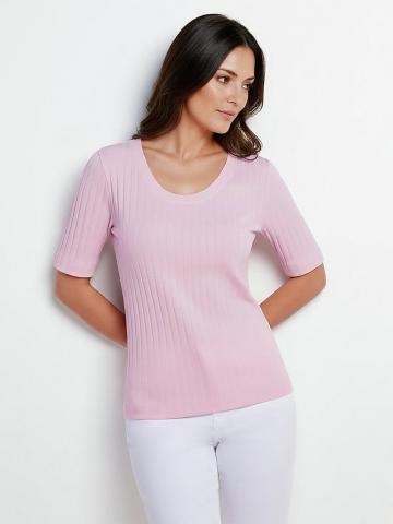 Кофта с круглым вырезом