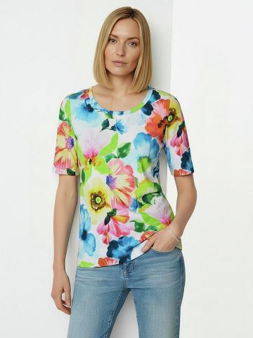 Кофта с круглым вырезом