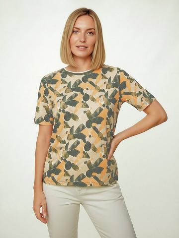 Кофта с круглым вырезом