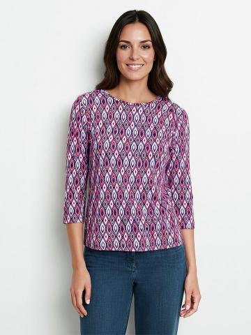 Кофта с круглым вырезом